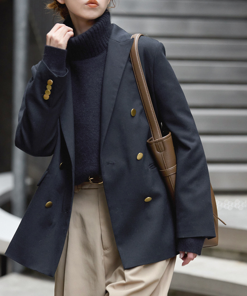 追加》TRダブルブレストジャケット（テーラードジャケット）｜SLOBE