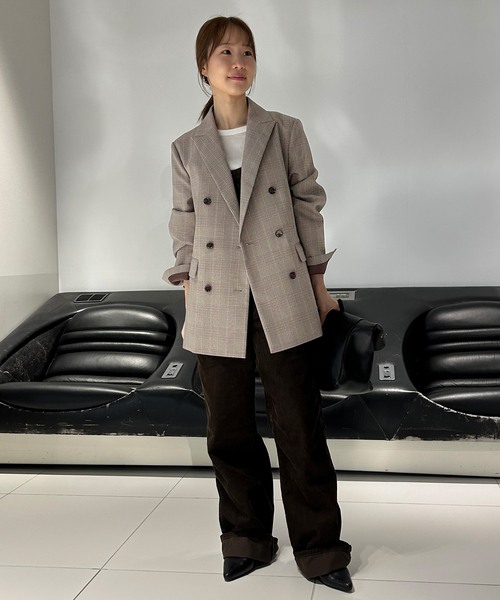 追加》TRダブルブレストジャケット（テーラードジャケット）｜SLOBE