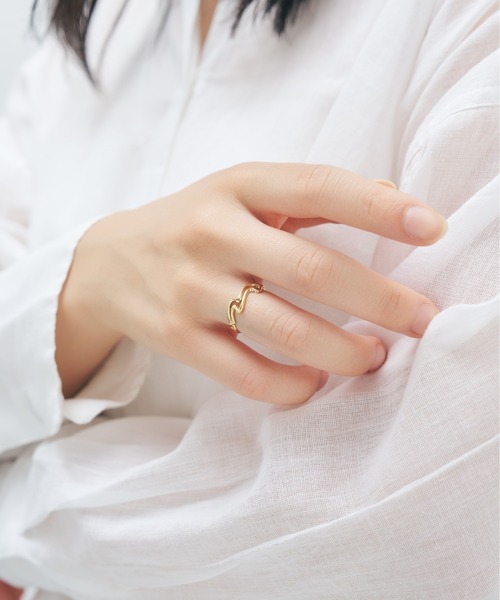 K10 ウェーブ リング（リング）｜Jewel closet by L&Co.（ジュエル