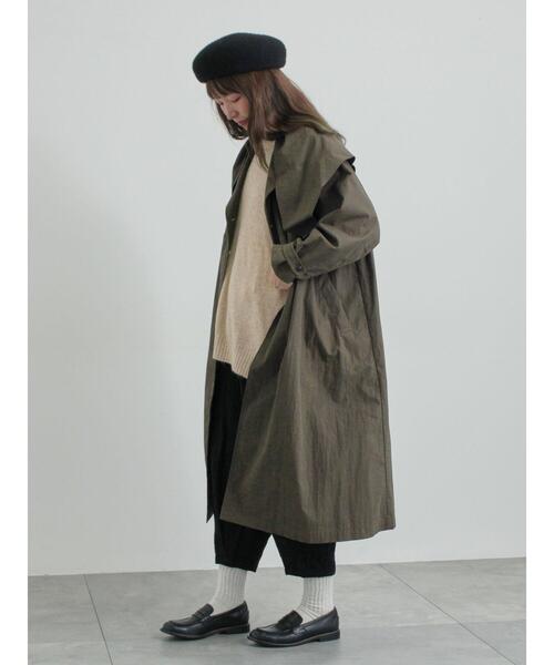 TSUHARU by Samansa Mos2（ツハルバイサマンサモスモス）の「コットンジャカードコクーンパンツ（その他パンツ・レディース・オフホワイト/グレー/ブラック・F）」の17枚目の写真