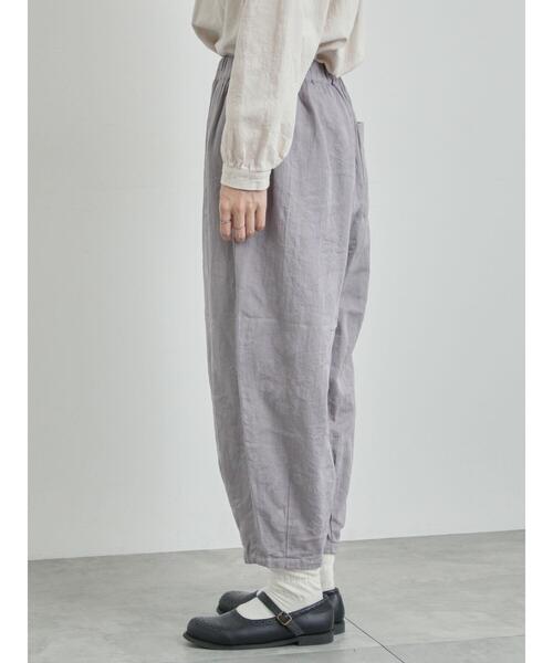 TSUHARU by Samansa Mos2（ツハルバイサマンサモスモス）の「コットンジャカードコクーンパンツ（その他パンツ・レディース・オフホワイト/グレー/ブラック・F）」の19枚目の写真