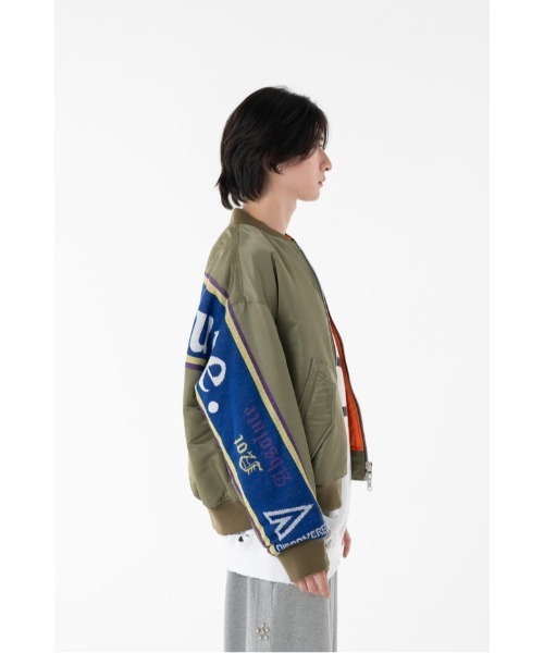 DISCOVERED(ディスカバード)の「SOCCER MUFFLER MA-1(MA-1・メンズ・カーキ/ブラック・SMALL/LARGE)」の10枚目の写真