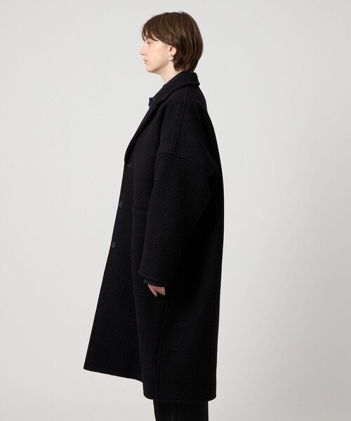 ASTRAET（アストラット）の「＜ASTRAET＞6ボタン テーラード コート（チェスターコート・レディース・ブラック・1/0）」の5枚目の写真