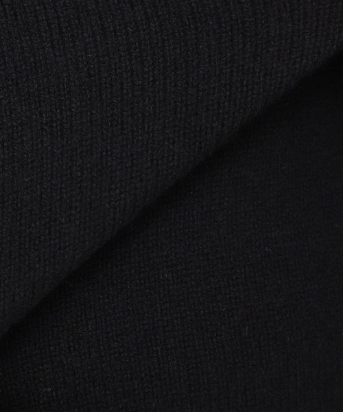 EVERYDAY I LIKE.（エヴリディアイライク）の「*ライトタートルニット（ニット/セーター・レディース・ウッド/ブラック・FREE）」の4枚目の写真