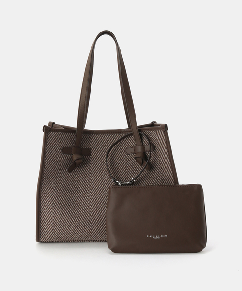 GIANNI CHIARINI（ジャンニ キアリーニ）の「《WEB限定》GIANNI CHIARINI/ジャン二 キアリー二 MARCELLA（トートバッグ・レディース・ブラウン/ベージュ・FREE）」の18枚目の写真