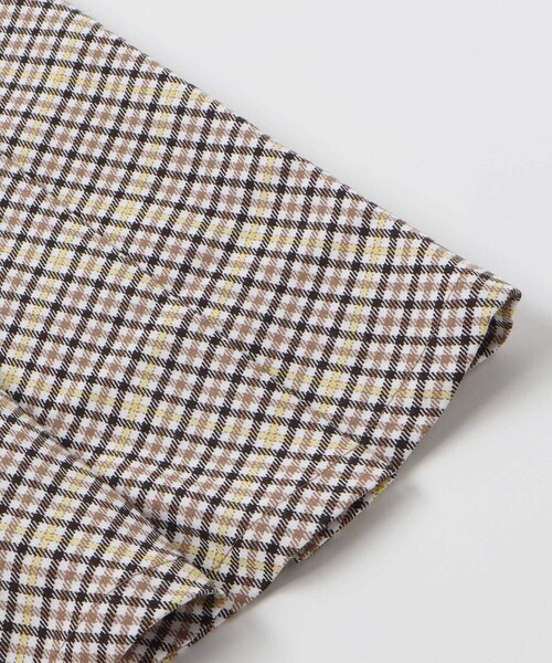 BeBe（ベベ）の「【お揃い】TRチェックパイピングベルトジャンパースカート（ジャンパースカート・キッズ・ブラウン系その他・130cm/140cm/150cm/120cm）」の13枚目の写真