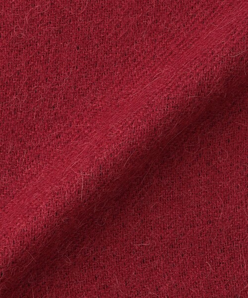 MACKINTOSH LONDON（マッキントッシュ ロンドン）の「ベビーアルパカ リバーシブル千鳥マフラー（マフラー・メンズ・レッド/グレー系その他2・FREE）」の5枚目の写真