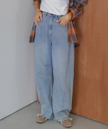 lesperance（レスぺランス）の「カーブシルエットデニムパンツ（デニムパンツ）」