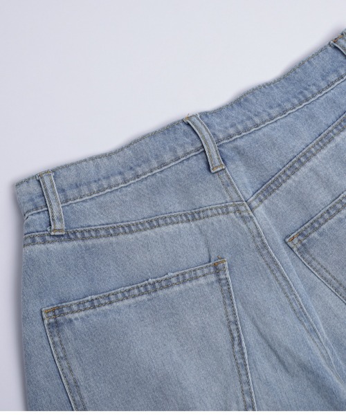 lesperance(レスぺランス)の「カーブシルエットデニムパンツ(デニムパンツ・レディース・ホワイト/ブルー/グレー・M/L)」の21枚目の写真