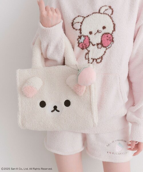 OLIVE des OLIVE（オリーブデオリーブ）の「ボアトートバッグ（トート