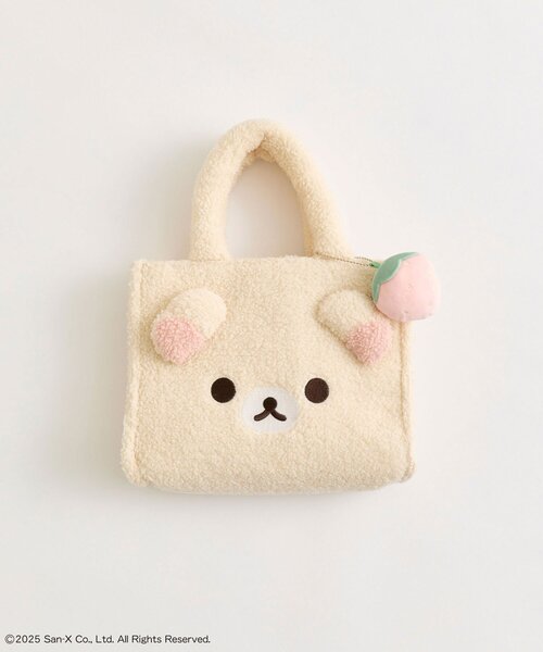 OLIVE des OLIVE（オリーブデオリーブ）の「ボアトートバッグ（トートバッグ・レディース・ブラウン/アイボリー・FREE）」の13枚目の写真