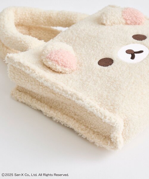 OLIVE des OLIVE（オリーブデオリーブ）の「ボアトートバッグ（トートバッグ・レディース・ブラウン/アイボリー・FREE）」の16枚目の写真