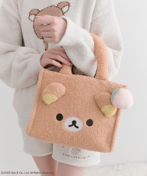 OLIVE des OLIVE（オリーブデオリーブ）の「ボアトートバッグ（トートバッグ・レディース・ブラウン/アイボリー・FREE）」の21枚目の写真