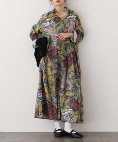 TOGA PULLA(トーガプルラ)】インナープリントシャツドレス TP22-FH244