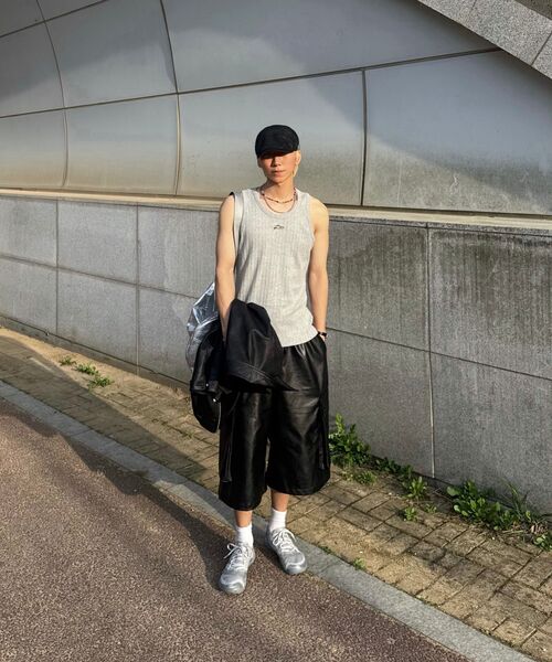 DNSR(ディーエヌエスアール)の「メタルロゴスリーブレスグレー(Tシャツ/カットソー・メンズ・その他・LARGE/SMALL/MEDIUM)」の6枚目の写真