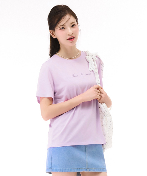 CHASECULT(チェイスカルト)の「女性エッセンシャルアイスTシャツ - パープル(Tシャツ/カットソー・レディース・ライトパープル・95/90/85)」の4枚目の写真