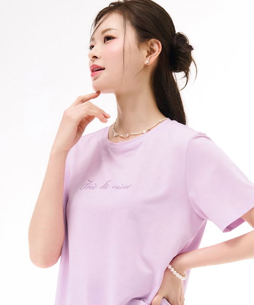 CHASECULT(チェイスカルト)の「女性エッセンシャルアイスTシャツ - パープル(Tシャツ/カットソー・レディース・ライトパープル・95/90/85)」の5枚目の写真
