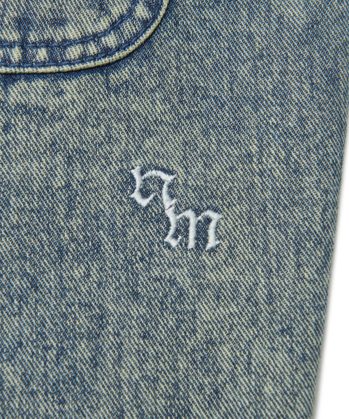 NOMANUAL(NOMANUAL)の「SOFT FLARE DENIM PANTS - WASHED BLUE(デニムパンツ・レディース・その他・SMALL/MEDIUM/LARGE/X-LARGE)」の8枚目の写真
