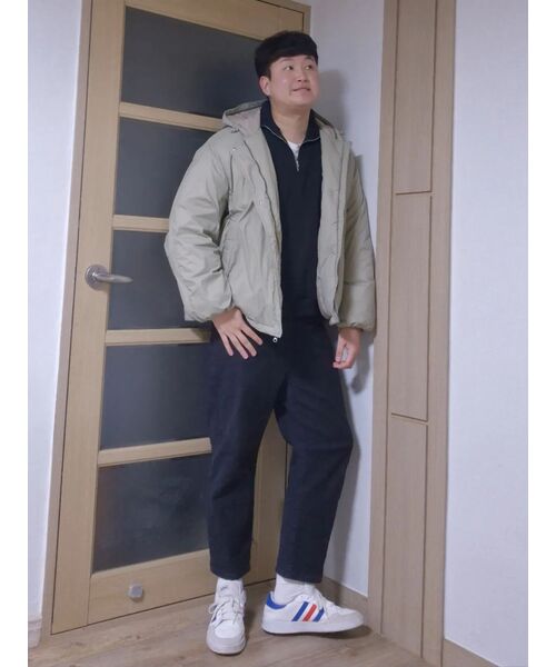 TRILLION（トリリオン）の「ウォッシャブルハーフジップカラーネックケーブルニット (CURRENT NAVY)（ニット/セーター・レディース・その他・MEDIUM/LARGE/X-LARGE）」の9枚目の写真