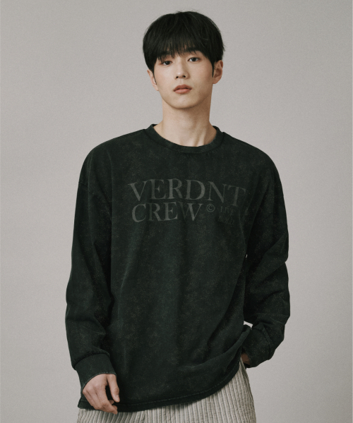 Verdnt（バーダント）の「キャンパスピグメントブロックコア長袖Tシャツ[ブラック]（Tシャツ/カットソー・レディース・ブラック・SMALL/MEDIUM/LARGE）」の4枚目の写真
