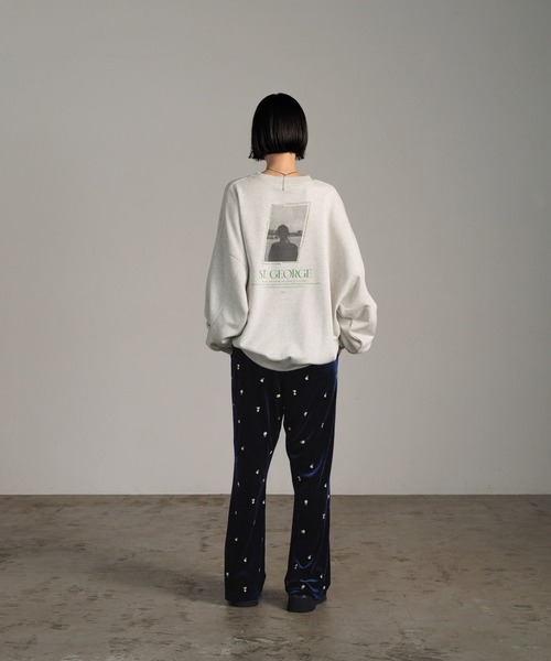LOWRYS FARM（ローリーズファーム）の「ベロアシシュウイージーパンツ　621527（その他パンツ・レディース・ベージュ/ネイビー/ブラック・FREE）」の17枚目の写真