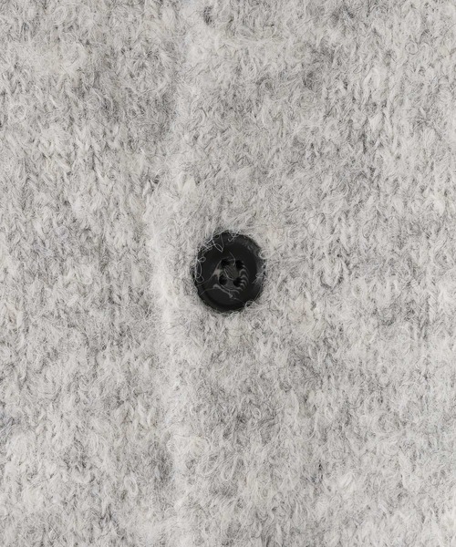 LOWRYS FARM(ローリーズファーム)の「【LFM(U)】ブークレニットクルーカーディガン 625134(カーディガン/ボレロ・メンズ・グレー/チャコールグレー/ベージュ・FREE)」の11枚目の写真