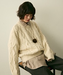 full/fill. | cable wide knit / ケーブルワイドニット(ニット/セーター)