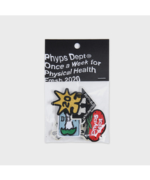 PHYSICAL DEPARTMENT（フィジカル デパートメント）の「[セット] グラフィック刺繍ワッペン（ブローチ/コサージュ）」