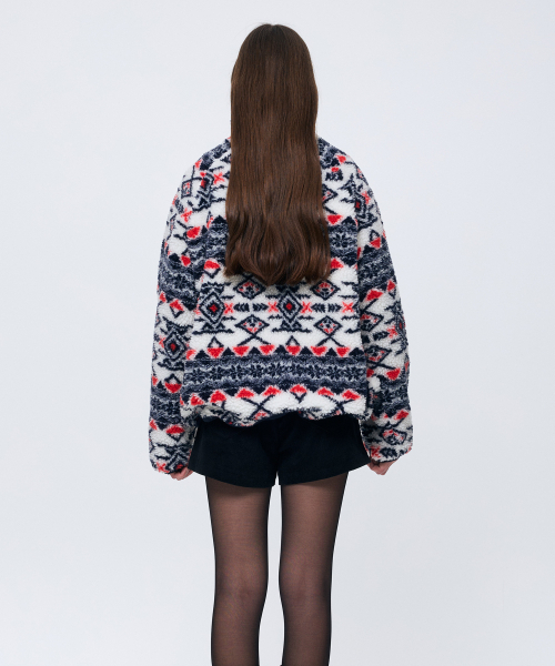 ARI(アリ)の「NORDEN FLEECE JACKET / NAVY(その他アウター・レディース・ネイビー・FREE)」の3枚目の写真
