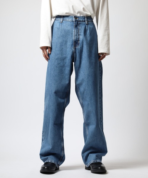 GUESS JEANS(ゲスジーンズ)の「GUESS JEANS G20 Super Baggy デニムバギーパンツ(デニムパンツ・メンズ・ライトブルー・29/33/34/28/30/31/32)」の7枚目の写真