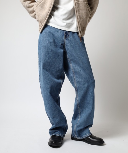 GUESS JEANS(ゲスジーンズ)の「GUESS JEANS G20 Super Baggy デニムバギーパンツ(デニムパンツ・メンズ・ライトブルー・29/33/34/28/30/31/32)」の4枚目の写真