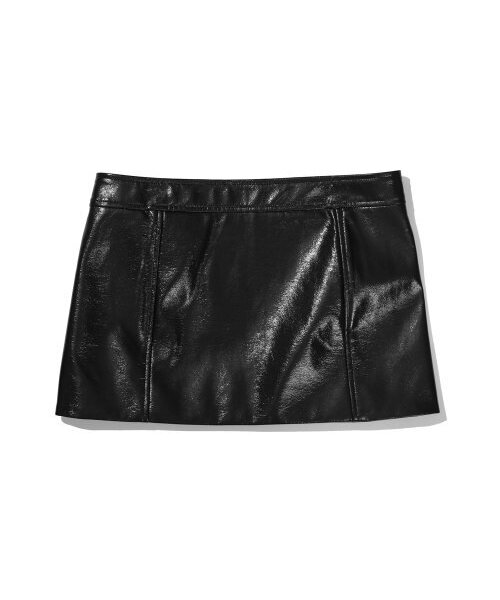 EXTRAORDINARY(エクストラオーディナリー)の「WOMEN ENAMEL SKIRT BLACK(スカート・レディース・その他・SMALL/X-SMALL)」の8枚目の写真