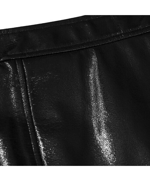 EXTRAORDINARY(エクストラオーディナリー)の「WOMEN ENAMEL SKIRT BLACK(スカート・レディース・その他・SMALL/X-SMALL)」の6枚目の写真