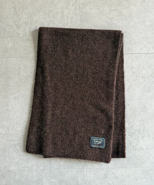 CPCM（シーピーシーエム）の「MIX糸モヘアタッチマフラー（マフラー・メンズ・ブラウン/レッド/カーキ/ブルー・FREE）」の5枚目の写真