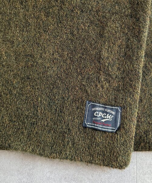 CPCM（シーピーシーエム）の「MIX糸モヘアタッチマフラー（マフラー・メンズ・ブラウン/レッド/カーキ/ブルー・FREE）」の8枚目の写真