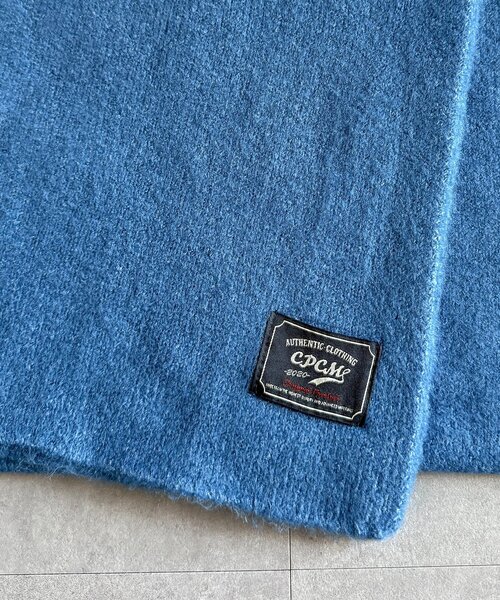 CPCM（シーピーシーエム）の「MIX糸モヘアタッチマフラー（マフラー・メンズ・ブラウン/レッド/カーキ/ブルー・FREE）」の9枚目の写真