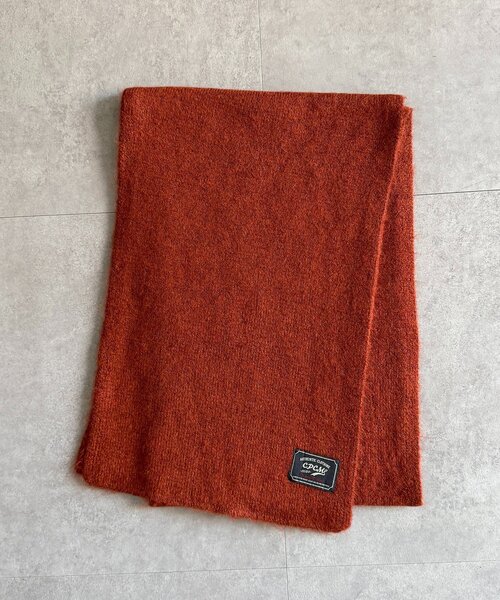 CPCM（シーピーシーエム）の「MIX糸モヘアタッチマフラー（マフラー・メンズ・ブラウン/レッド/カーキ/ブルー・FREE）」の10枚目の写真