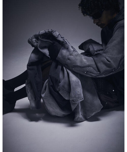 DANKE SCHON(ダンケシェーン)の「DankeSchon/ダンケシェーン/SPRAY PIGMENT SWEAT HOODIE IRON(パーカー・レディース・ブラック・M/L)」の13枚目の写真