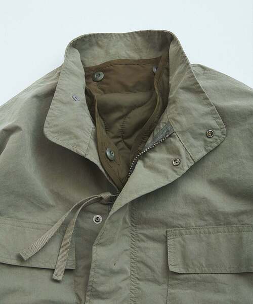JOURNAL STANDARD relume（ジャーナルスタンダード　レリューム）の「3WAYフェード BDU ジャケット / ライナー付き（ミリタリージャケット・メンズ・カーキ/チャコールグレー/ブラック・LARGE/MEDIUM）」の9枚目の写真