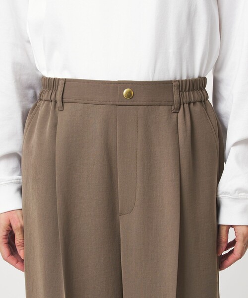 green label relaxing（グリーンレーベルリラクシング）の「イージー ストレート パンツ（その他パンツ・レディース・オフホワイト/ダークグレー/モカ・36/38）」の17枚目の写真