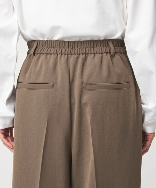 green label relaxing（グリーンレーベルリラクシング）の「イージー ストレート パンツ（その他パンツ・レディース・オフホワイト/ダークグレー/モカ・36/38）」の18枚目の写真