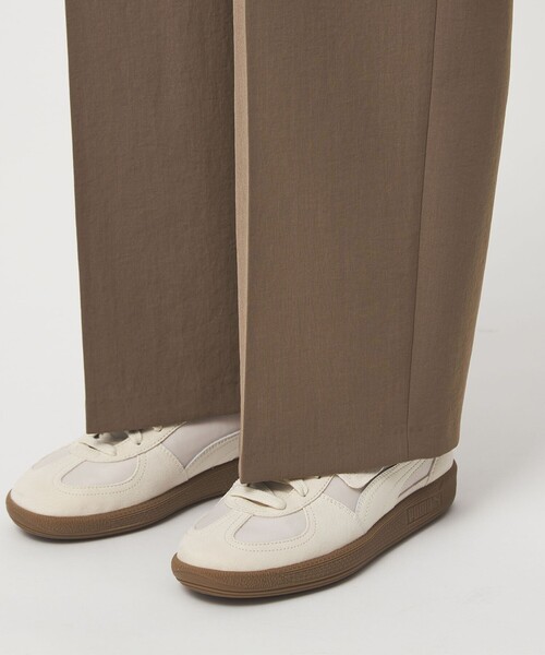 green label relaxing（グリーンレーベルリラクシング）の「イージー ストレート パンツ（その他パンツ・レディース・オフホワイト/ダークグレー/モカ・36/38）」の20枚目の写真