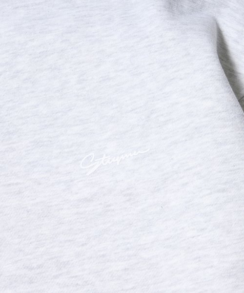 STIGMA(スティグマ)の「ZIPPER OVERSIZED CREWNECK WHITE MELANGE(スウェット・メンズ・その他・LARGE/MEDIUM/X-LARGE)」の5枚目の写真