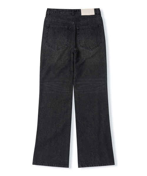 DECET(デケト)の「Loose Flared Jeans DCPT066Black(デニムパンツ・メンズ・その他・26/28/30/32/34)」の8枚目の写真