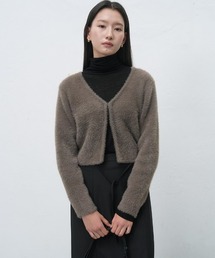 【GENERAL IDEA】ヘアリークロップカーディガン / HAIRY CROP CARDIGAN