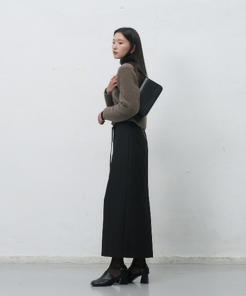 GENERAL IDEA(ジェネラルアイデア)の「【GENERAL IDEA】ヘアリークロップカーディガン / HAIRY CROP CARDIGAN(カーディガン/ボレロ・レディース・ミント/ブラウン/アイボリー・S/M/L)」の14枚目の写真