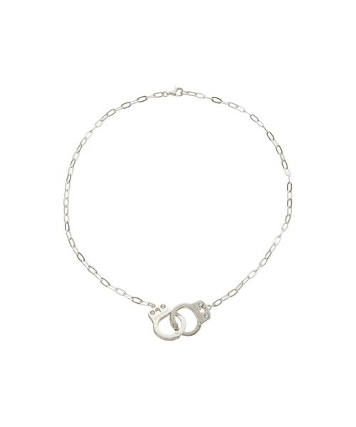 HYSTERIC GLAMOUR(ヒステリックグラマー)の「HANDCUFFS ネックレス(ネックレス・レディース・シルバー・FREE)」の1枚目の写真