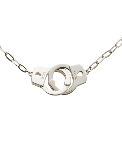 HYSTERIC GLAMOUR(ヒステリックグラマー)の「HANDCUFFS ネックレス(ネックレス・レディース・シルバー・FREE)」の4枚目の写真