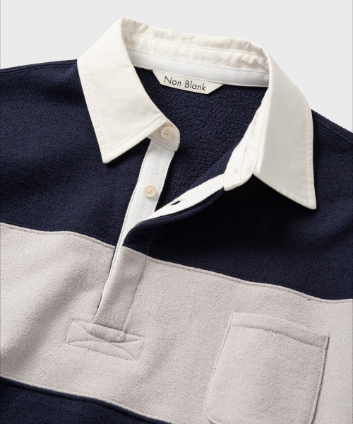 NONBLANK(ノンブランク)の「ブクルラグビーTシャツ_NAVY(ポロシャツ・メンズ・ネイビー・MEDIUM/LARGE/X-LARGE)」の10枚目の写真