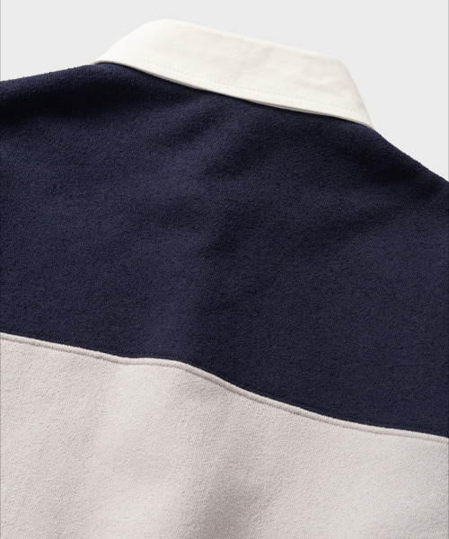 NONBLANK(ノンブランク)の「ブクルラグビーTシャツ_NAVY(ポロシャツ・メンズ・ネイビー・MEDIUM/LARGE/X-LARGE)」の12枚目の写真